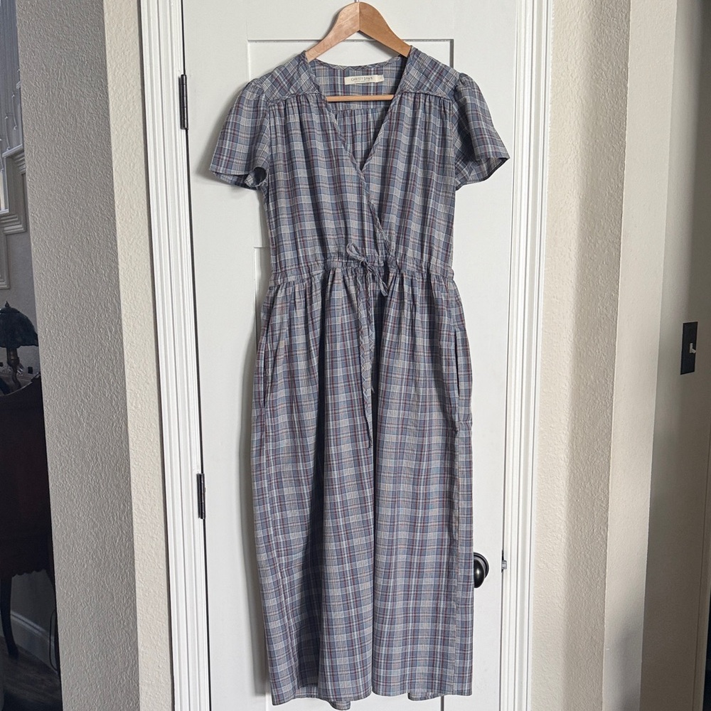 Christy Dawn plaid Dawn dress size small. From a fragrance free home